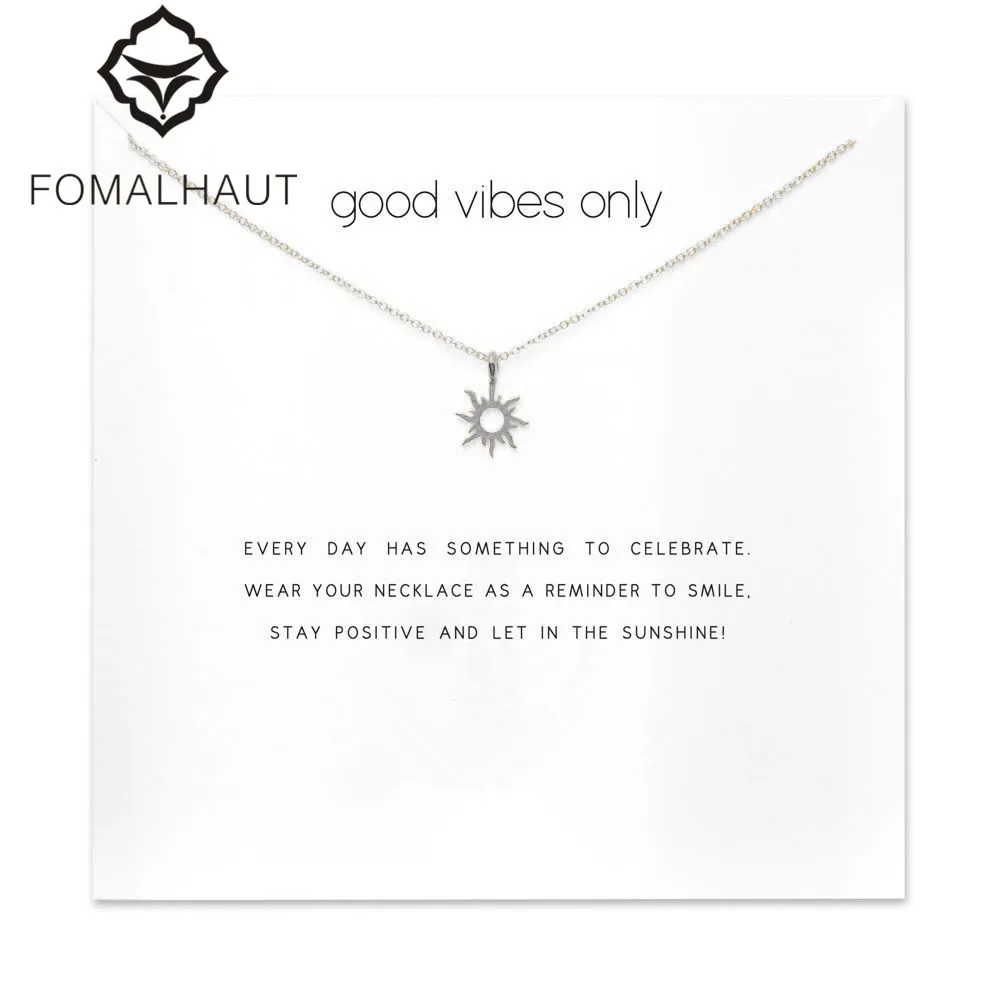 

Sun Necklace Pendant Necklace Clavicle Chain Statement Necklace Women Jewelry Best Friend Birthday Gift