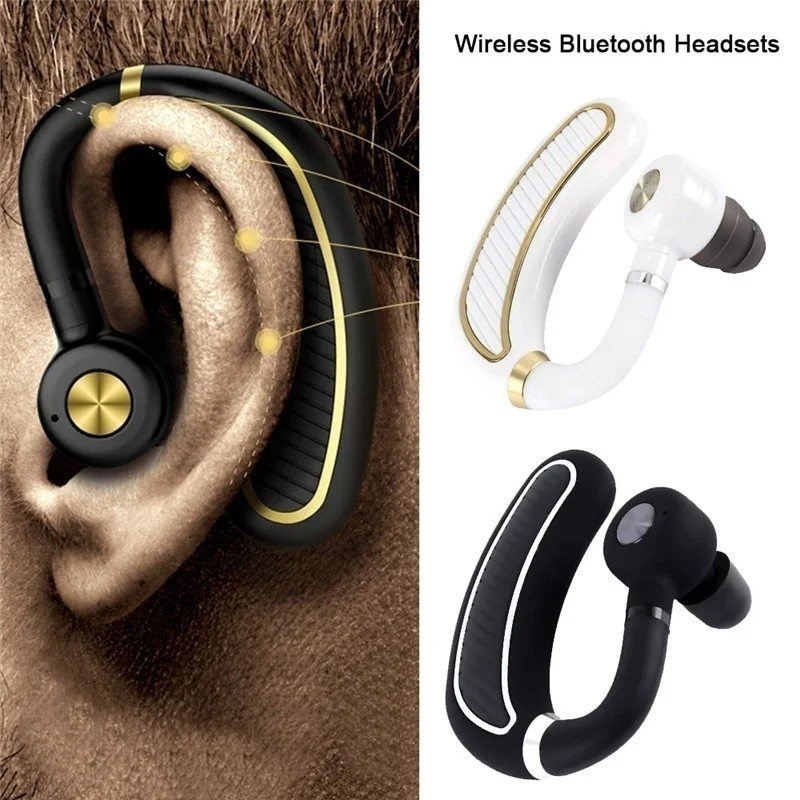 K21 бизнес Bluetooth наушники беспроводные 24 часа работы время крючок с микрофоном для