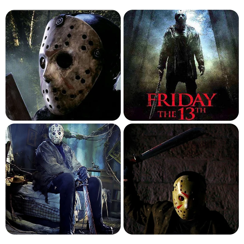 Маска на Хэллоуин Voorhees Friday стильная Джейсон 13th страшная хоккейная страшная маска на Хеллоуин Вечерние Маски ночная маска Джейсона