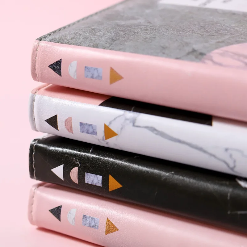 Новый A6 креативный мраморный узор в твердом переплете Офисная школьная