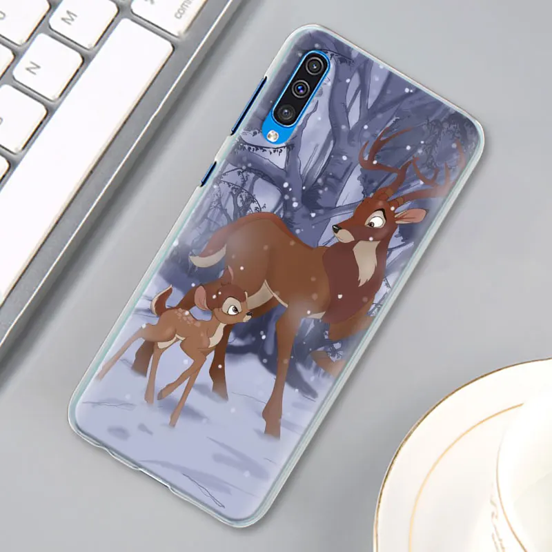 Бэмби Thumper чехол КРЫШКА ДЛЯ samsung Galaxy A30 A40 A50 A70 A6 A8 плюс A7 A9 M30 чехол для телефона Coque