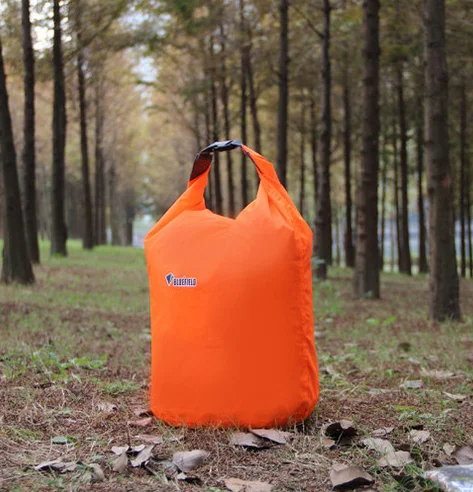 Orange 10L Открытый водонепроницаемый плавательный мешок для кемпинга для хранения при сплаве сухой мешок с регулируемый крючок для ремней 10L 20L 40L - Цвет: Orange 10L