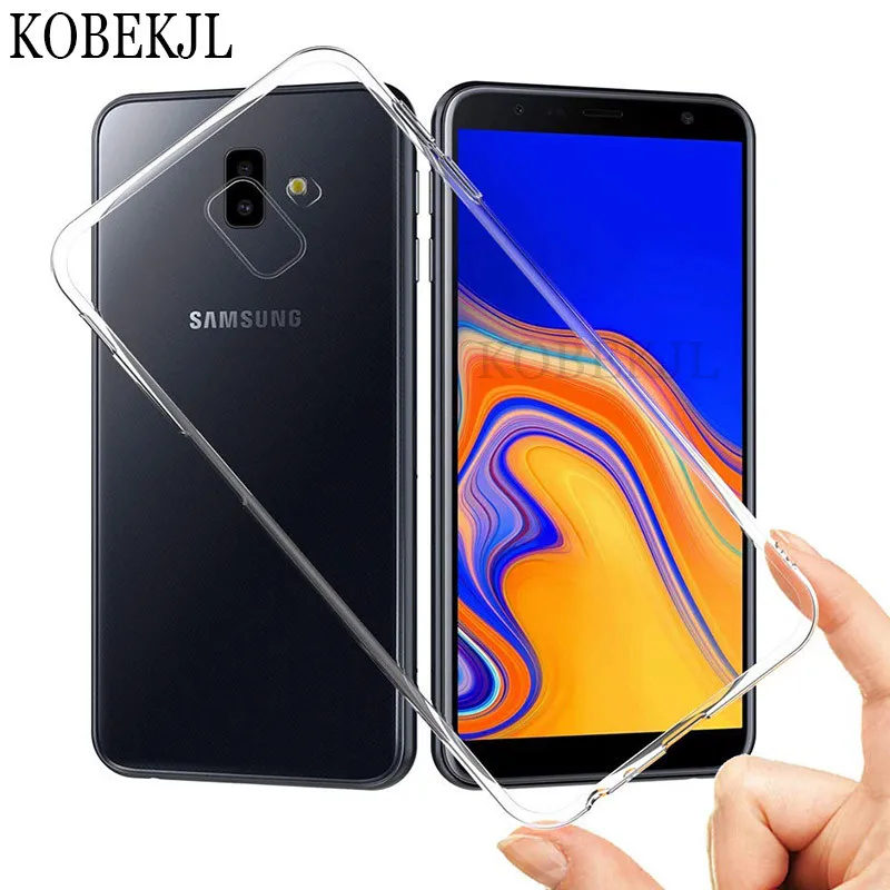Soft Case For Samsung Galaxy J6 Plus TPU Silicone Back Cover Phone J6Plus J610F J610 SM-J610F | Мобильные телефоны и
