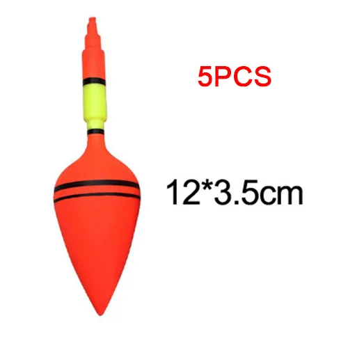 5 шт., 5 г, 8 г, рыбалка на карпа, пластиковые шарики, пробка Buoy Boia Flutter, рыболовные снасти, инструменты, pescaria acessorios FF89 - Цвет: S-5PCS