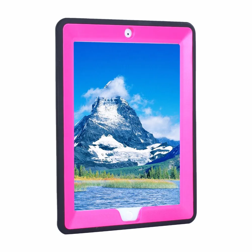 Для iPad 2/3/4 планшет резиновый чехол для iPad 3 Слои амортизация Броня Защитная крышка с подставкой для iPad 2 2nd 3rd 4th поколения