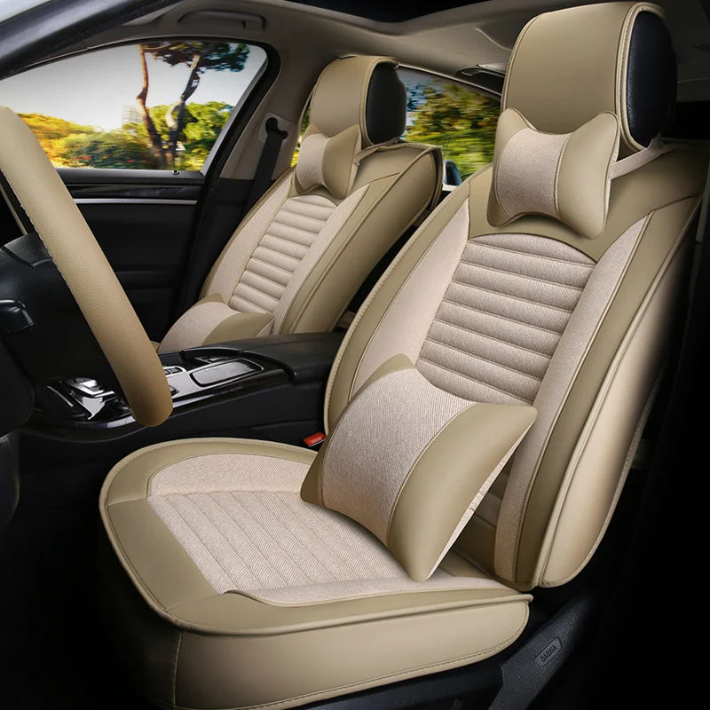 Белье и кожаный чехол автокресла для volkswagen passat b5 b6 b7 поло 4 5 6 7 Гольф TIGUAN JETTA touareg