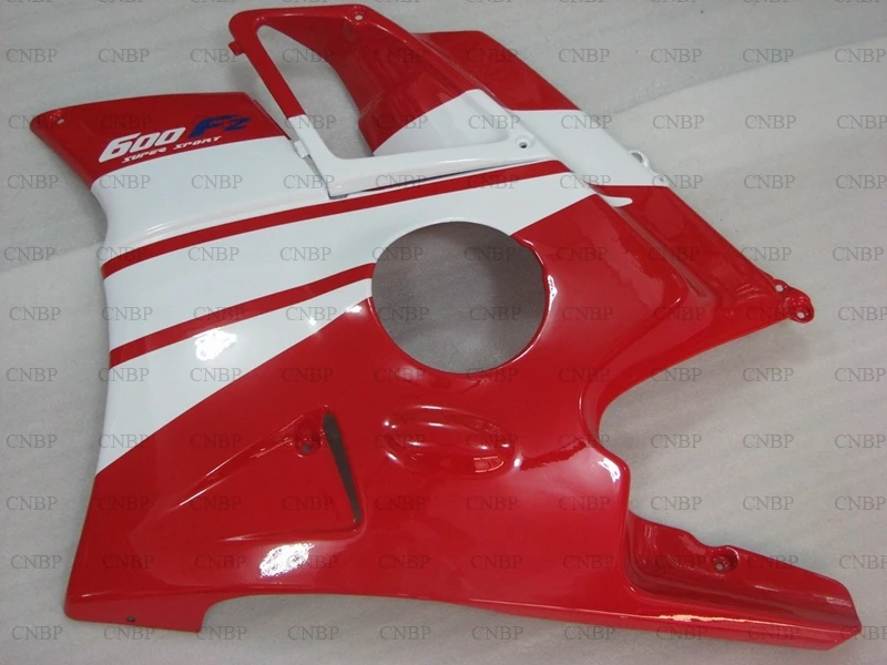 Для Honda Cbr600 1991 - 1994 наборы для тела CBR 600 F2 Обтекатели CBR600 91 92 белый красный | Дом и