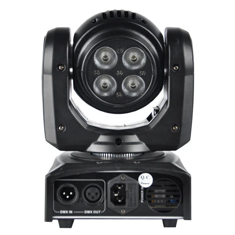 Новый дизайн с двойным лицом светодиодный движущийся головной свет 1 шт. 12 Вт RGBW