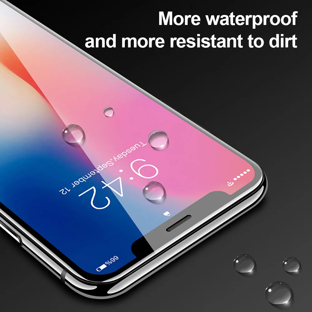 Artisome 6D изогнутое закаленное стекло для iPhone X 10 8 Стекло 6 6s 7 Plus защитное