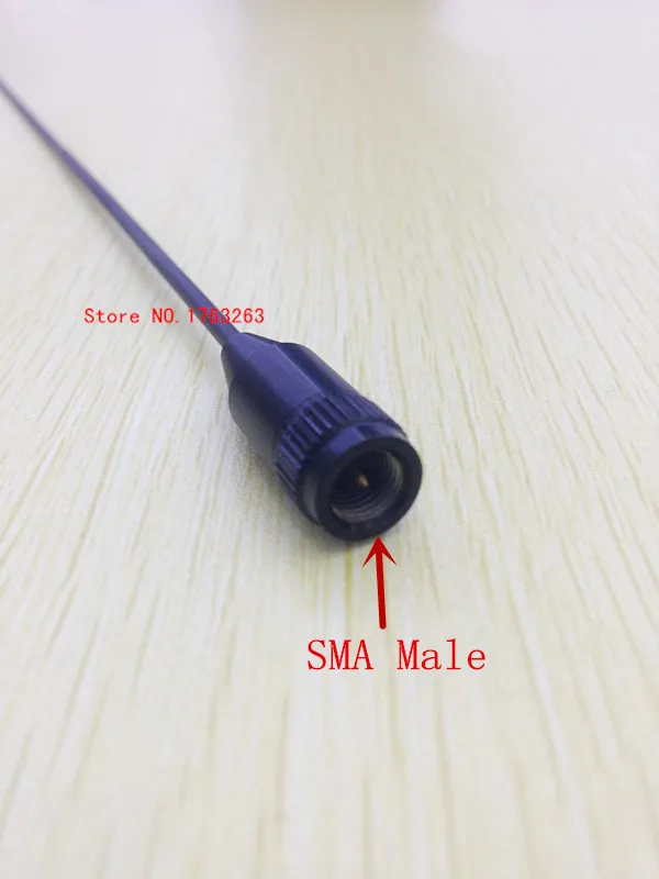 Honghuismart SMA 24 Male UHF VHF двухдиапазонная антенна для Yaesu Vertex standard Tonfa Linton и т. д. рация