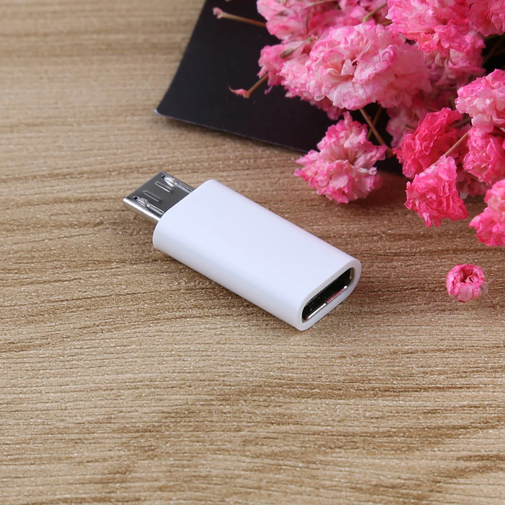 Micro USB мужчина к Type c Female Android мобильный телефон кабель адаптер C зарядное