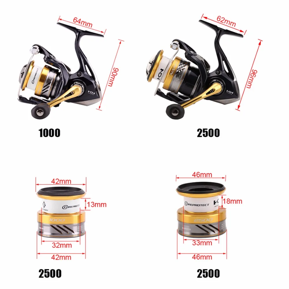 Оригинал SHIMANO NASCI 1000 2500 C3000 C3000HG 4000XG 4000 C5000XG спиннинговая Рыболовная катушка