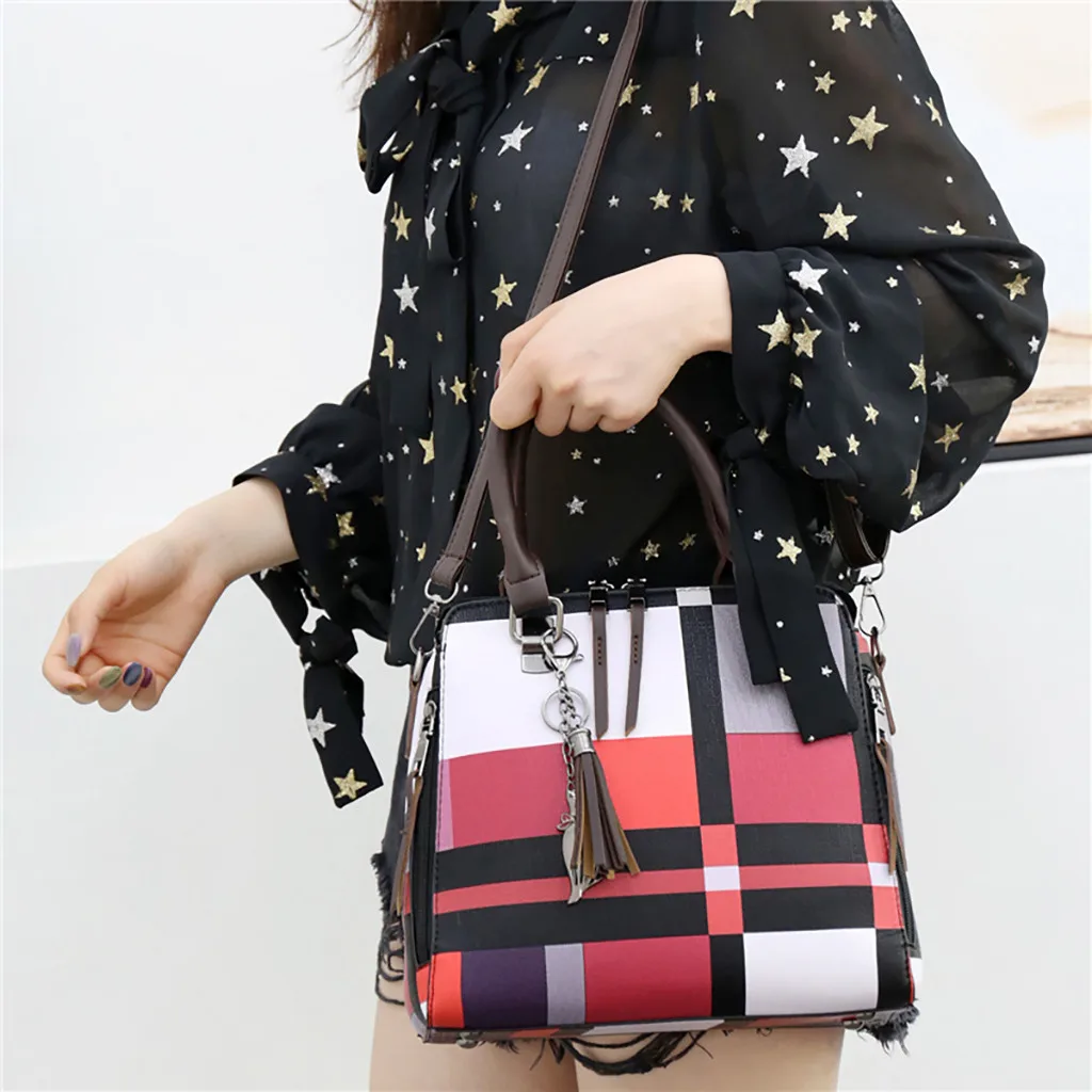 New 4pcs/Set Women Composite Bags High Quality Ladies Handbags Female PU Leather Shoulder Messenger Bags Tote Bag Bolsa#YJP