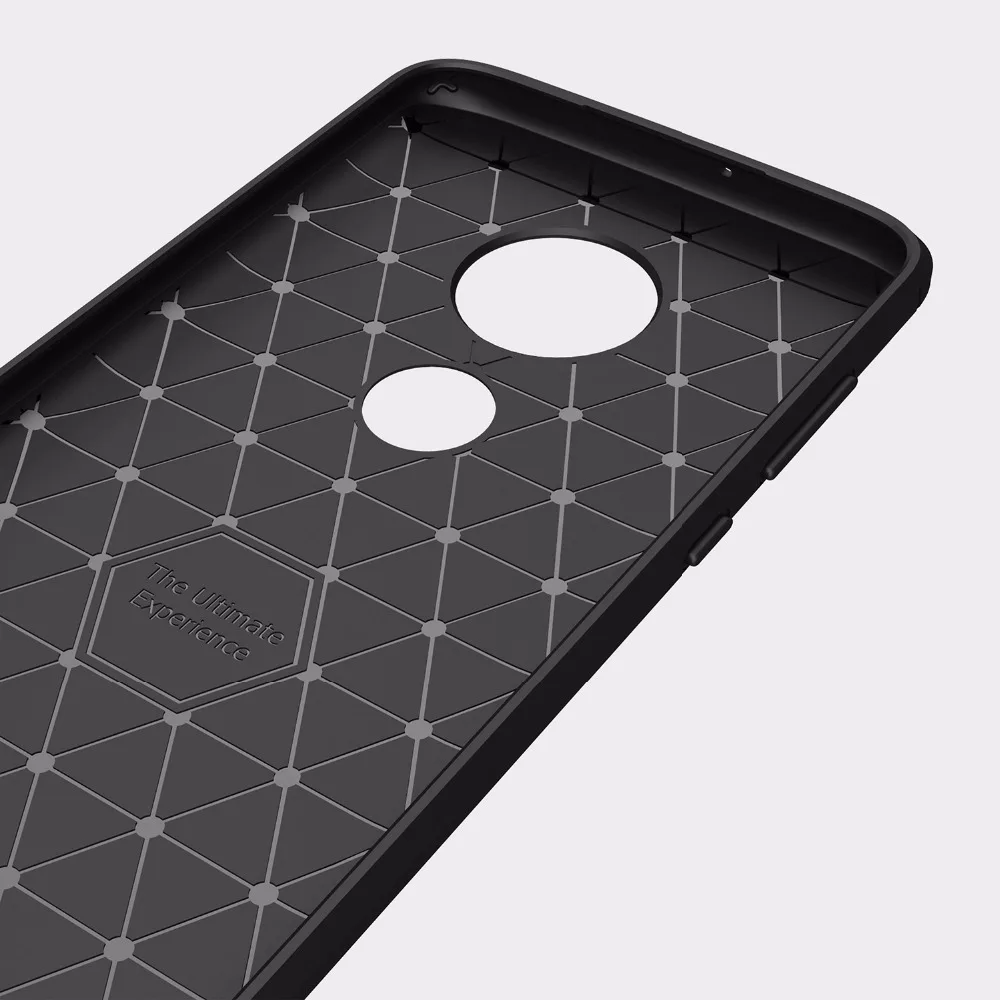 Прочный чехол из ТПУ для Motorola G7 Power Carbon Fiber MotoE4 E6 G5 G5S G6 Plus Z2 Z3 Z4 Play P40 P30 Note Case E5 go |