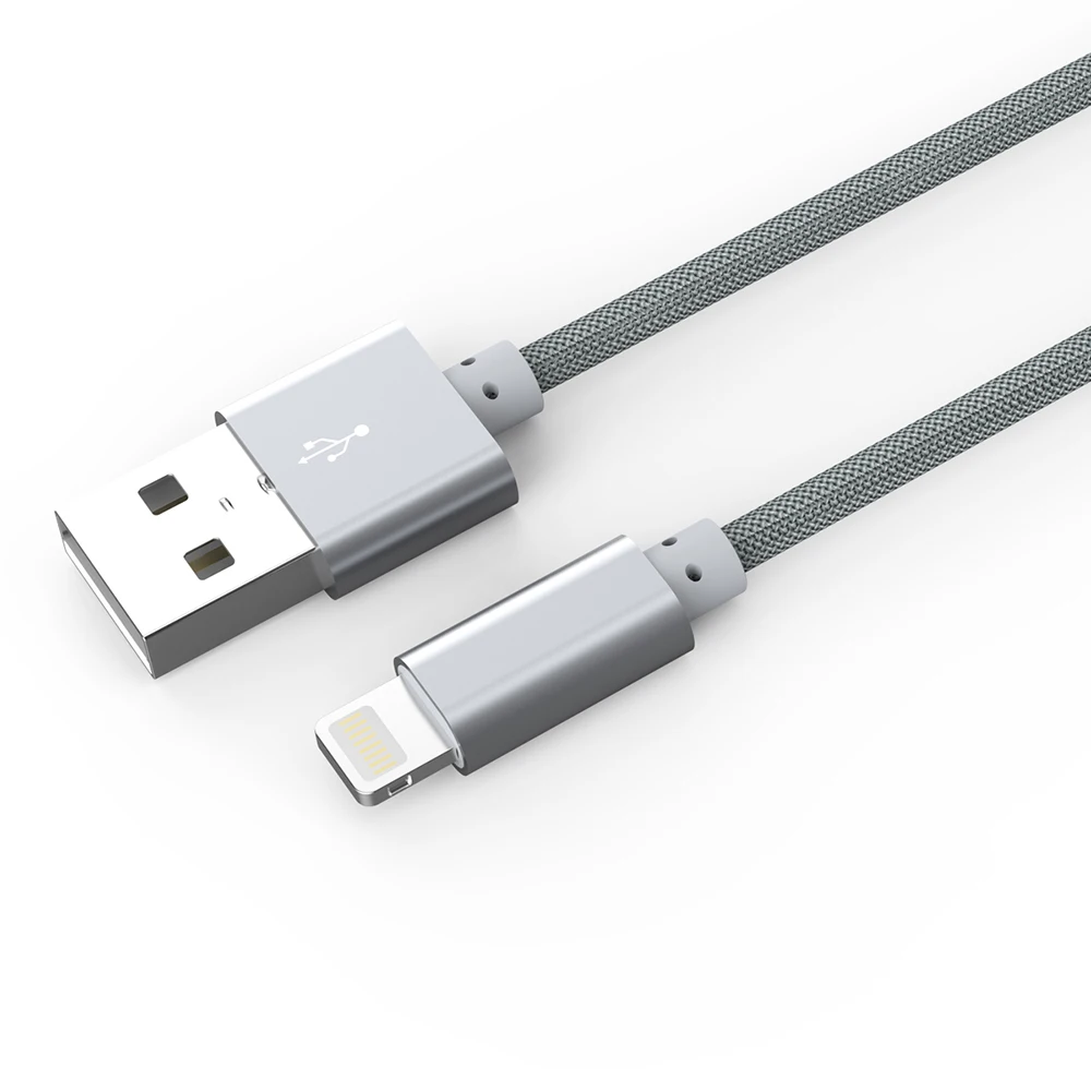 LDNIO Micro Lightning USB кабель для мобильного телефона 1 м Золото Серебро передачи данных