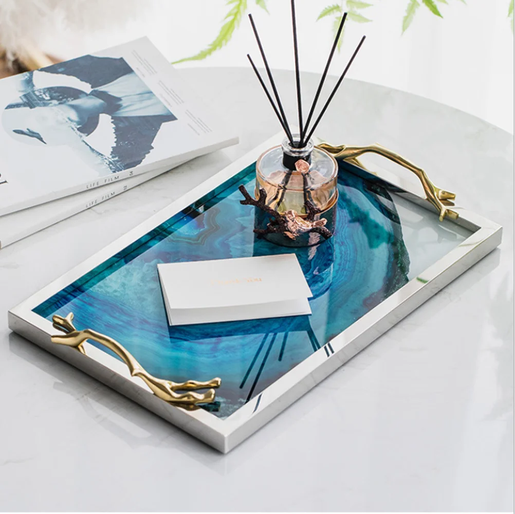 Современная легсветильник Роскошная прямоугольная стеклянная кружка с узором