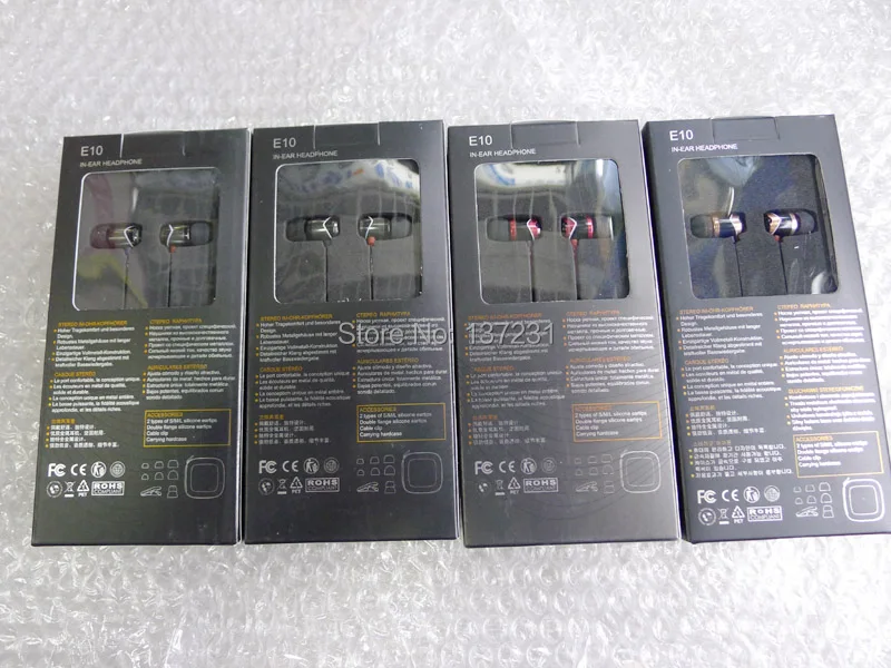 Наушники SoundMAGIC E10 шумоизоляция наушники вкладыши черные и красные для MP3 плеера