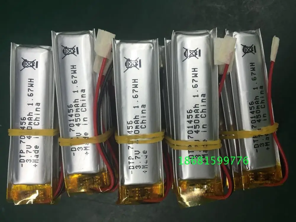 Перезаряжаемый литий-ионный полимерный литиевый аккумулятор 3 7 041730 401730 мАч для MP3