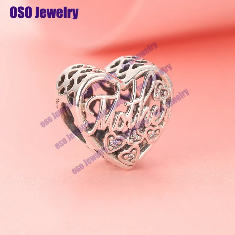 Joyas de plata 925 Семейные шармы для изготовления ювелирных изделий бусины подходят