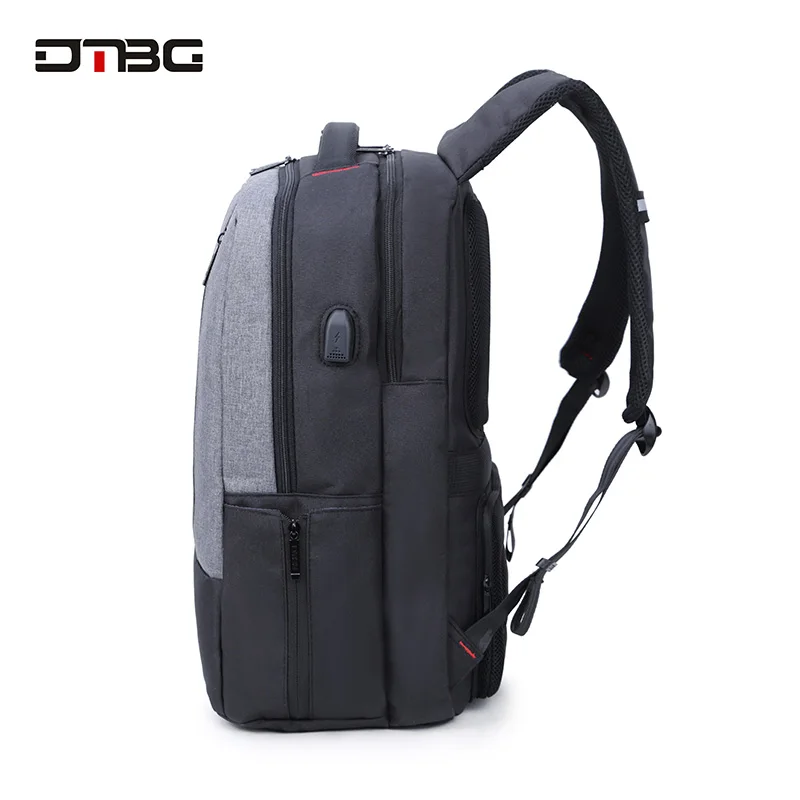 DTBG бренд ноутбук рюкзак с красивым принтом Винтаж Лоскутные сумки зарядка через - Фото №1