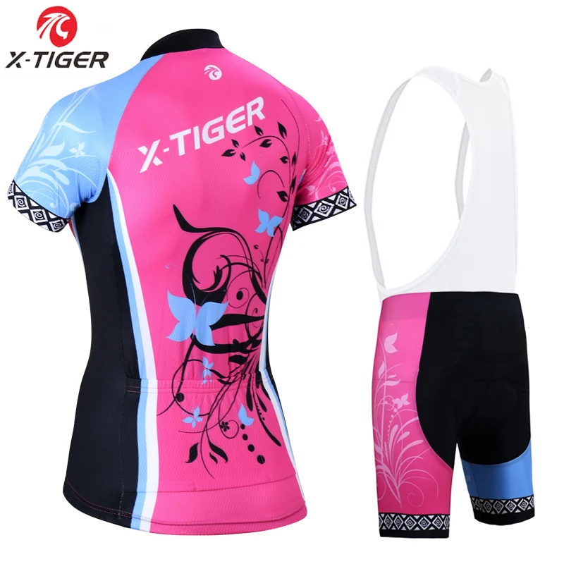 X Tiger Женская одежда для велоспорта анти УФ дышащая MTB женская гоночного