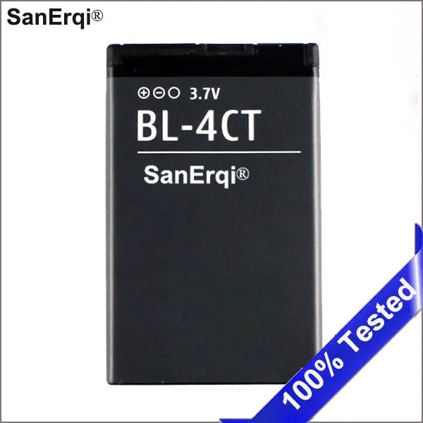 Аккумулятор для мобильного телефона Nokia 3720 аккумулятор 2720F 5310XM 5630XM 660 BL4CT 860