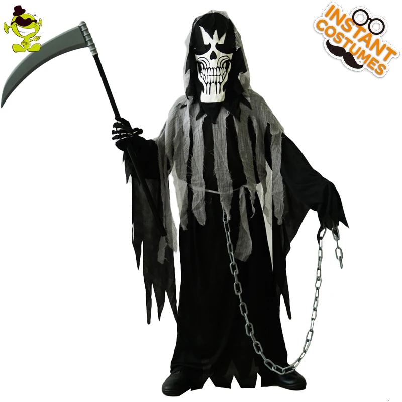 Мальчика Хэллоуин Mr. Мрачный костюмы для костюмированной вечеринки Детские ужас