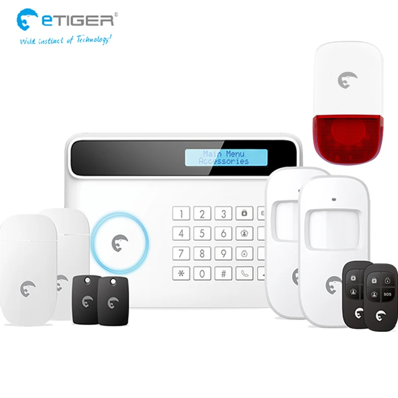 E Tiger GSM & lanline защита от кражи мобильный телефон/приложение дистанционное