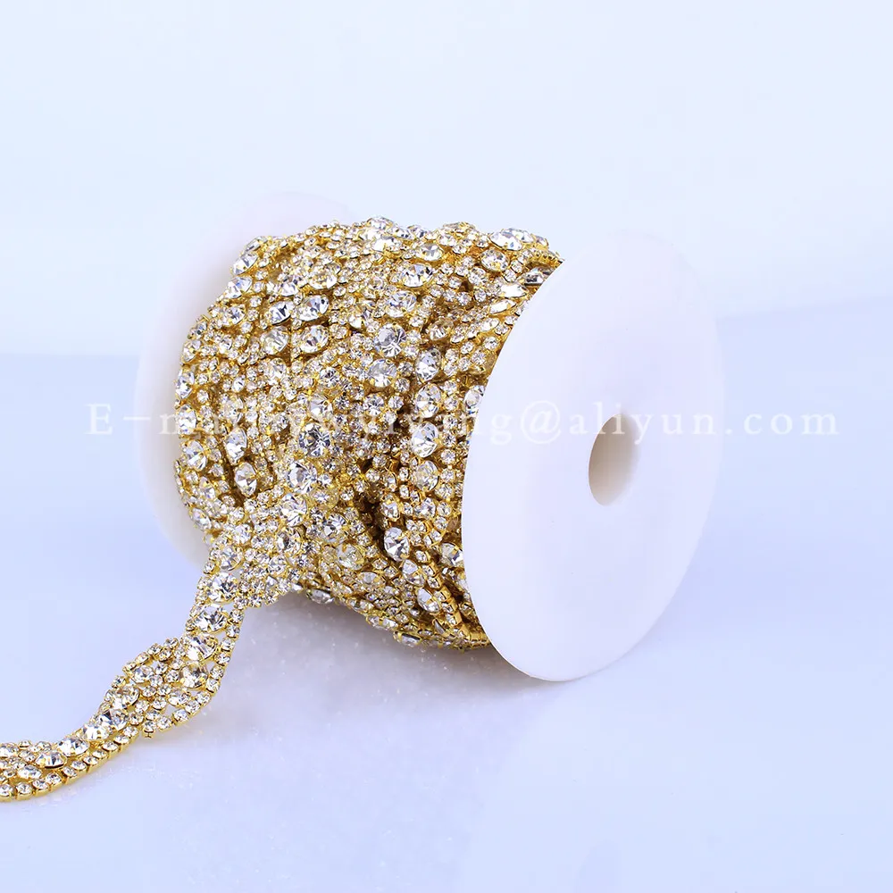 5 ярдов/рулон декоративная цепочка для свадебного платья | Дом и сад