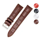 Ремешок из натуральной кожи для Samsung Gear S3 Frontier Classic, сменный Браслет для смарт-часов, 18 мм 20 мм 22 мм