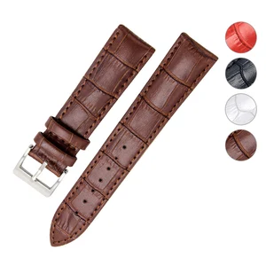 Ремешок из натуральной кожи для Samsung Gear S3 Frontier Classic, сменный Браслет для смарт-часов, 18 мм 20 мм 22 мм