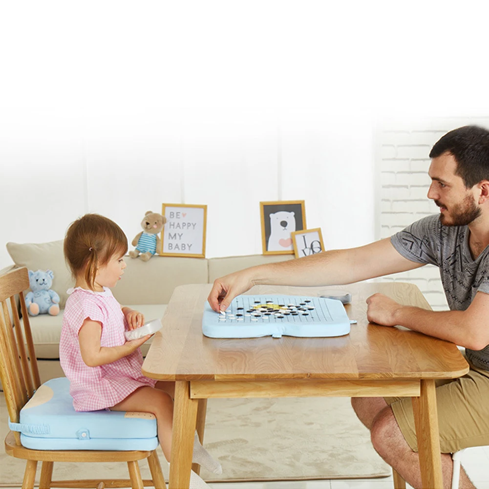 Подушка для стула, увеличивающая рост, детская подушка, картонная, переносная, уплотненная, регулируемая, для стульчика, с памятью, хлопок, подушка для ребенка