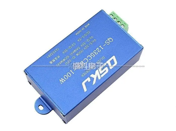 DC 5v ~ 32V до 12v 35V 5A 100W повышающий Регулируемый CC-CV источник питания для