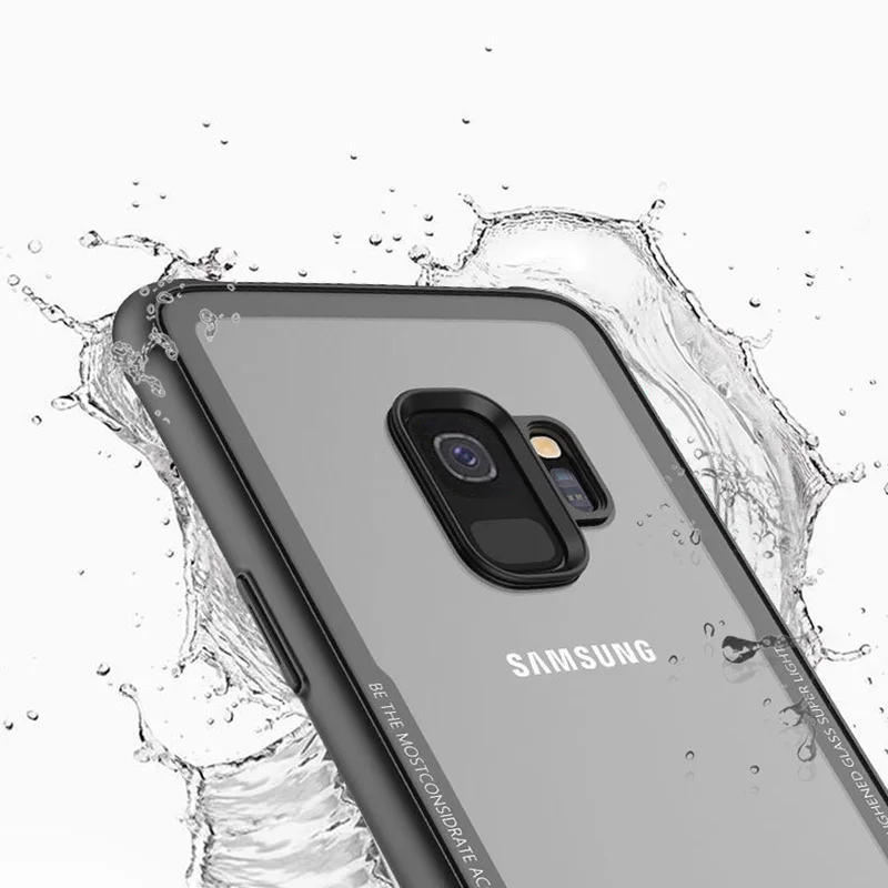 Чехол toraise для samsung Galaxy S9 чехол из прозрачного стекла силиконовая Задняя накладка