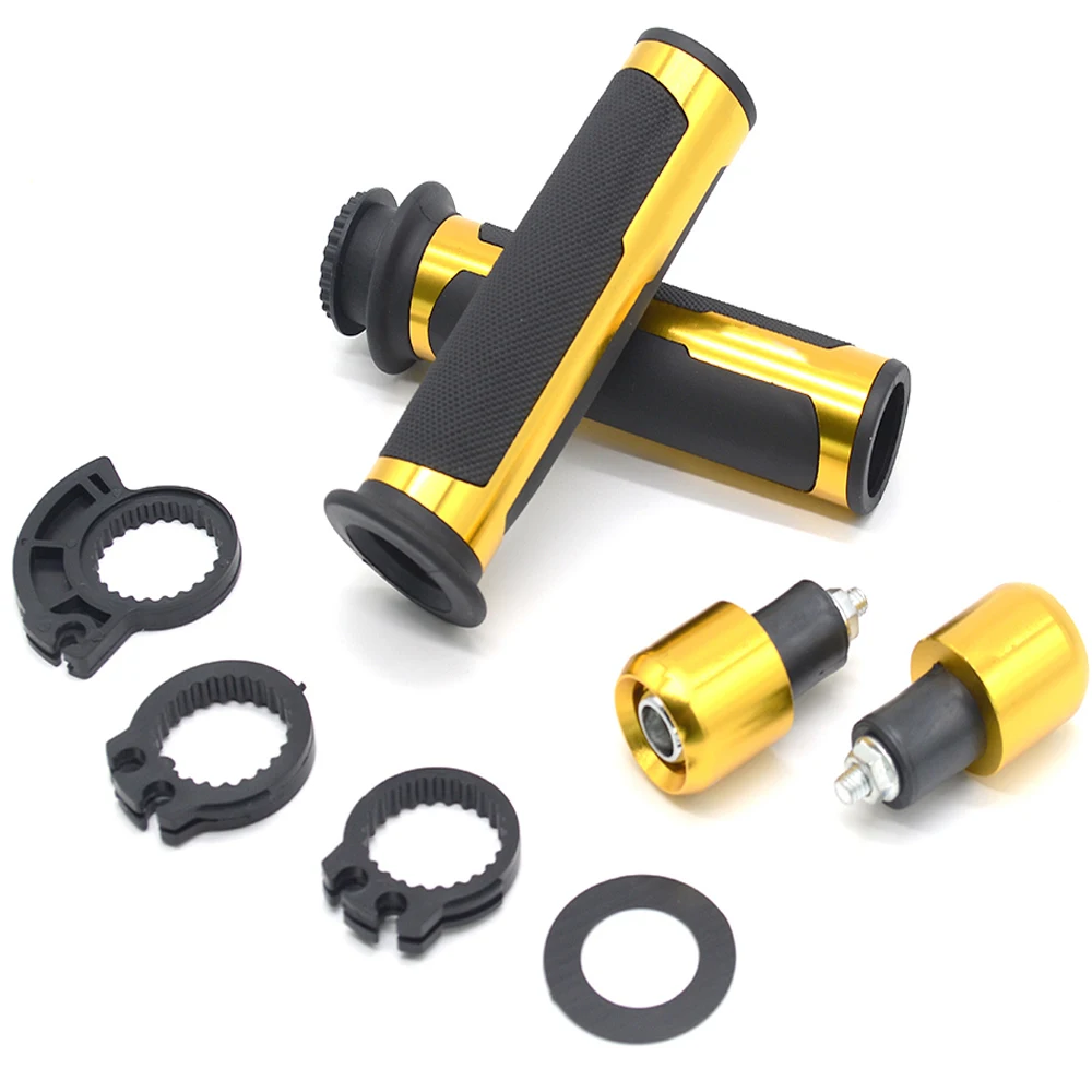 7/8 &quot22 мм ручки для Руля Мотоцикла и концы рукоятки Kawasaki ER6N ER6F ER 6N 6F Yamaha FZ6 S2 TMAX