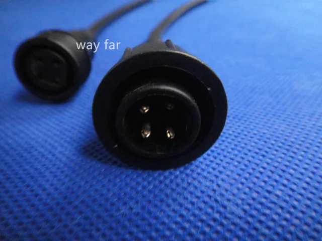 5 pairs 2 Core 3 core 4 pin Waterproof Power Cord Led Strip Wire Connector 20cmIP65 waterproof Pigtail | Обустройство дома