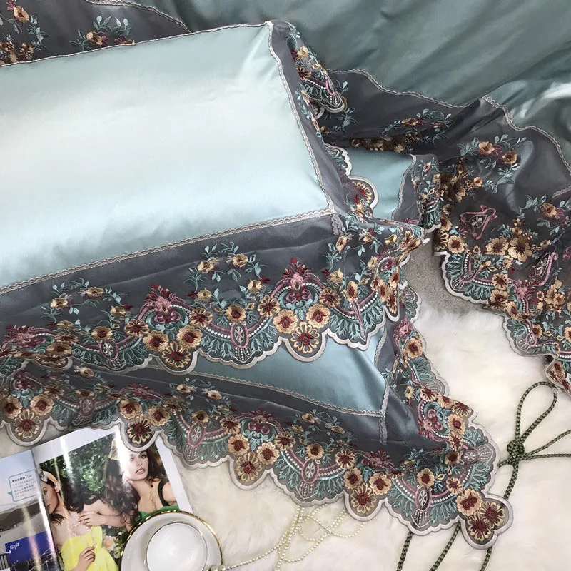 Комплект постельного белья из натурального хлопка 4 шт.|Комплекты белья| |