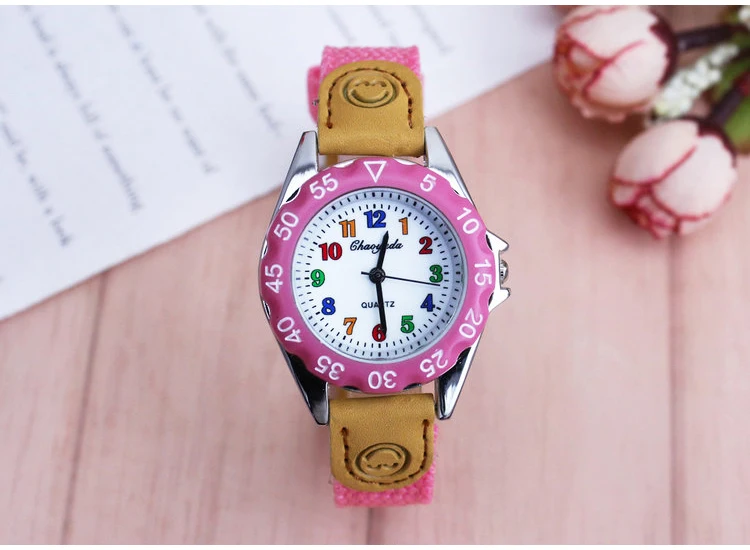 Новые высококачественные синие Черные часы для мальчиков и девочек детские