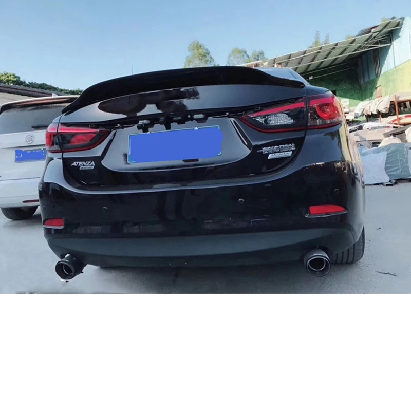 Спойлер из углеволокна для Mazda 6 ATENZA 14 15 16 17 18 задний спойлер Mazda 6 высококачественный задний крыло хвост автозапчасти