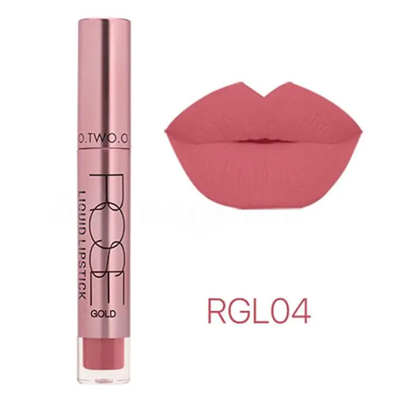 O.TWO.O 12 Colors Waterproof Matte Lipstick Lip Gloss Makeup Proof Tattoo Long Lasting Pigment | Красота и здоровье