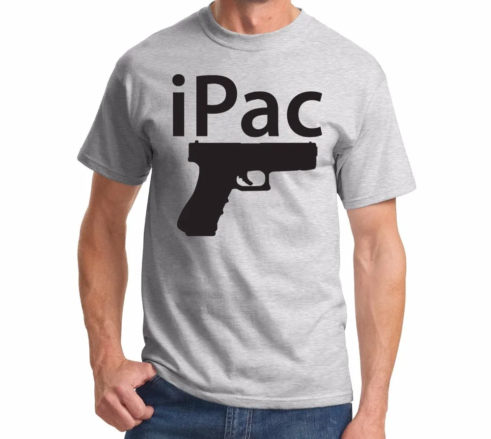 Humour iPac Pistol Second advation 2 й пистолет права скрытый носить тройник футболка Новое