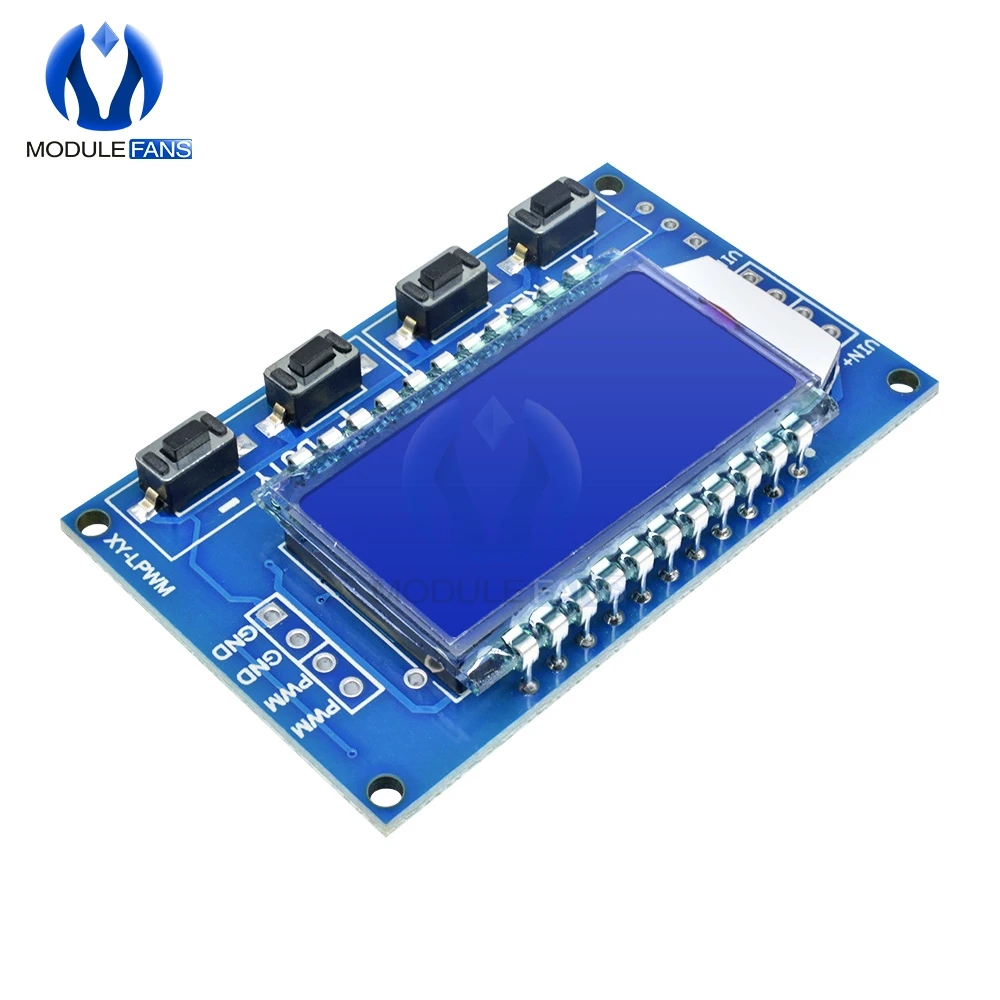 Генератор сигналов PWM импульсная Частота Рабочий цикл регулируемый модуль ЖК