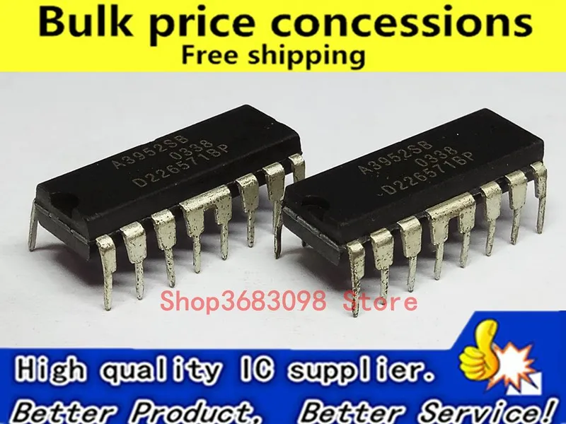 

Free Shipping 10pcs A3952SB A3952SBT A3952 A3952S DIP-16 IC