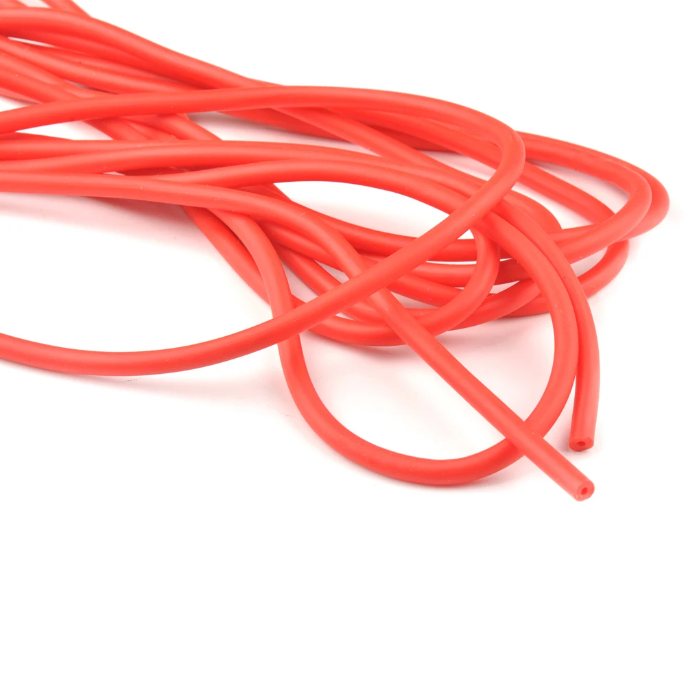 

Latex Tube Outdoor Rubber Slingshot 5mm*5/10M Red Replacement Band Natural Latex Tube for Hunting Catapults Slings Rubber