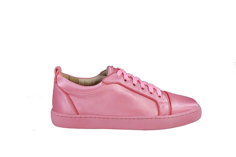 Модные повседневные женские кроссовки роскошные брендовые розовые черные