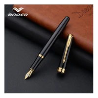 baoer 388 fountain pen ink high quality calligraphy pen pluma metal feather dolma kalem plumas estilograficas alta calidad mont