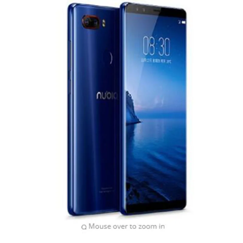 Глобальная прошивка Nubia Z17S 6 г 64 Полный экран мобильного телефона Snapdragon 835 Octa Core 5 73