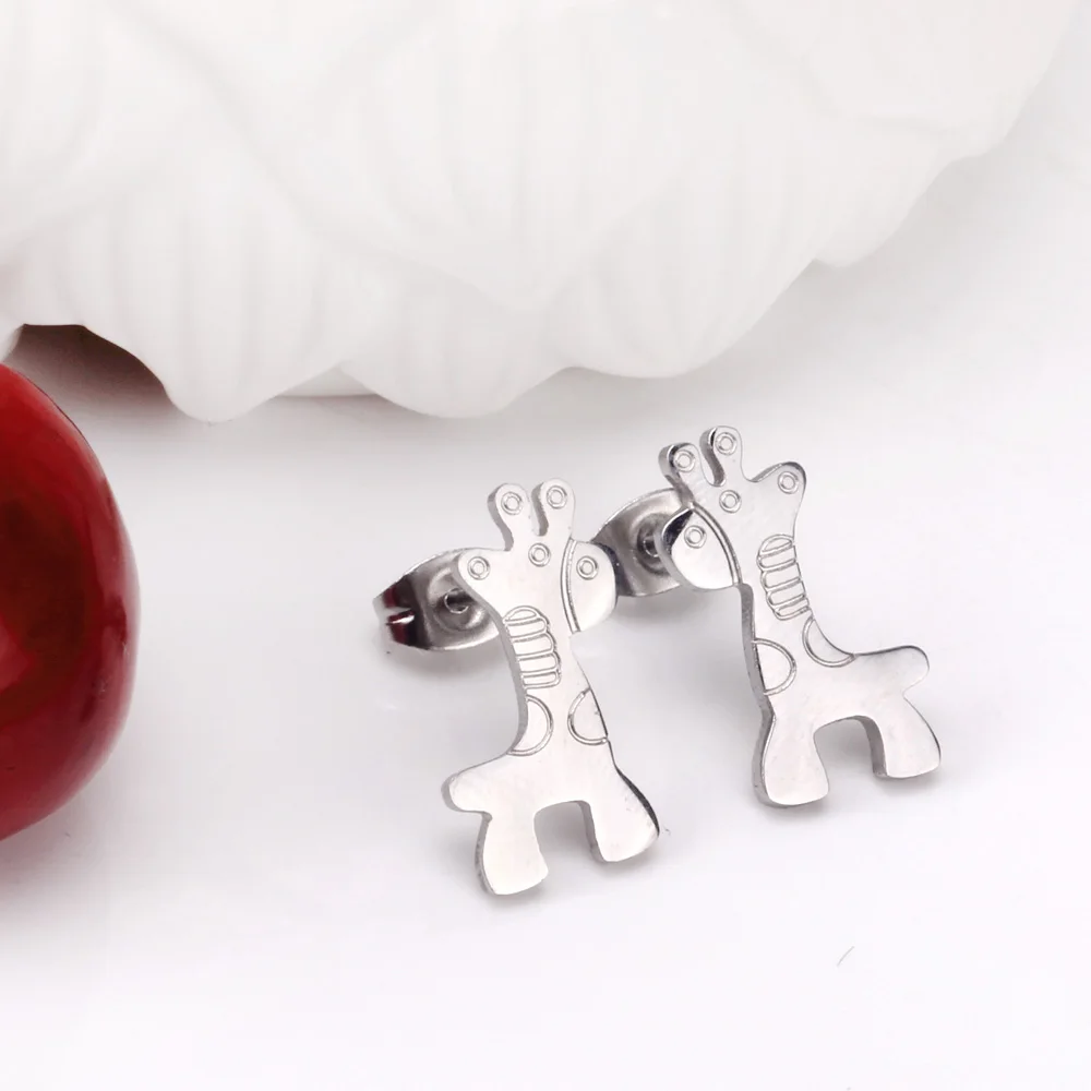 Женский комплект ювелирных изделий LUXUKISSKIDS серьги с подвеской в виде Золотой