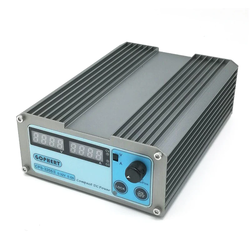 Регулируемый цифровой источник питания постоянного тока GOPHERT CPS-3205II OVP/OCP/OTP160W (110 В
