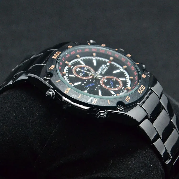 New 2015 wholesale Stainless Steel fashion quartz watch men wristwatches 72W64 | Наручные часы